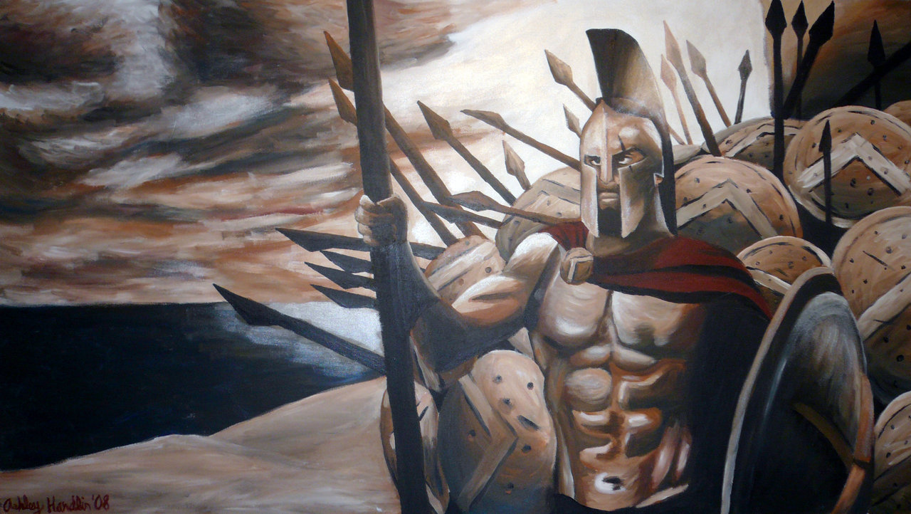 King Leonidas Painting at PaintingValley.com | Explore collection of ...