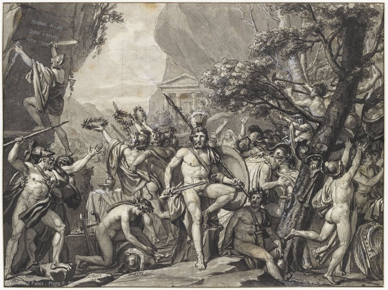 768x574 Leonidas - King Leonidas Painting