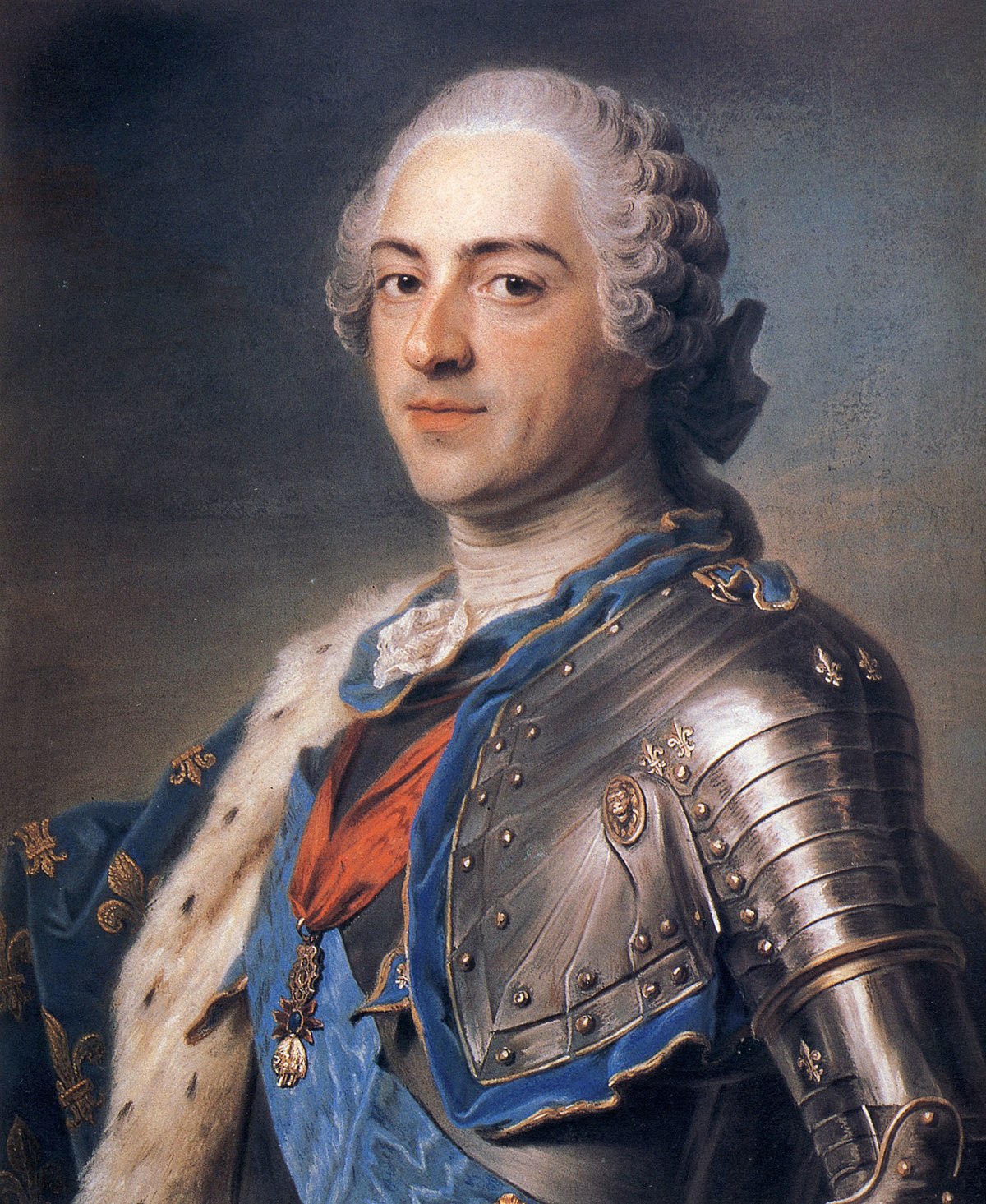 1200x1465 Louis Xv Of France - King Louis Painting