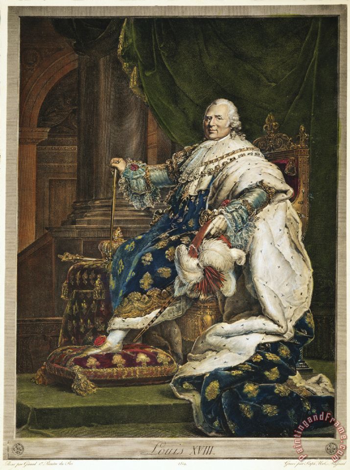 715x960 Others King Louis Xviii Of France Painting - King Louis Painting