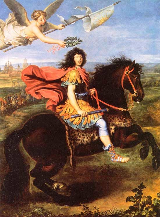 550x746 Louis Xiv Of France The Culture Concept Circle - King Louis Xiv Painting