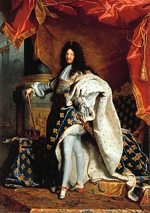 300x426 Portrait Of Louis Xiv - King Louis Xiv Painting