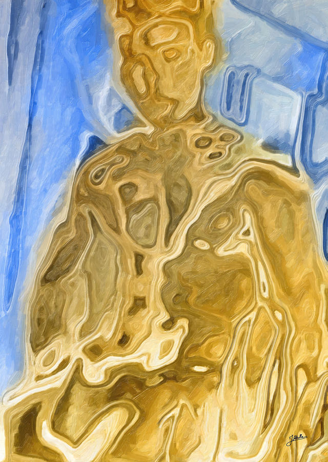 640x900 King Midas Painting By Quim Abella - King Midas Painting