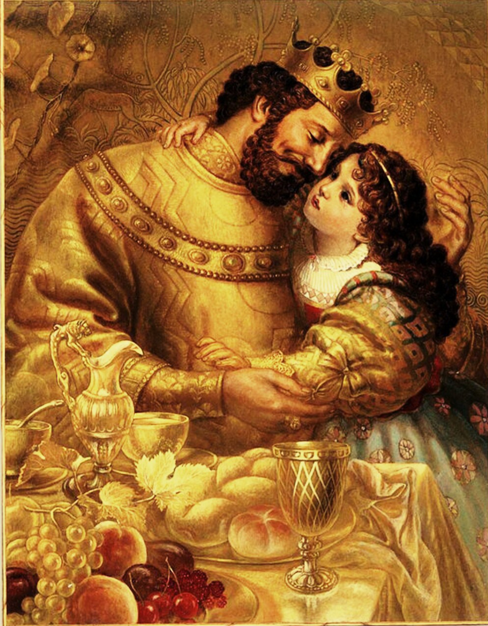 994x1274 King Midas And His Golden Touch - King Midas Painting
