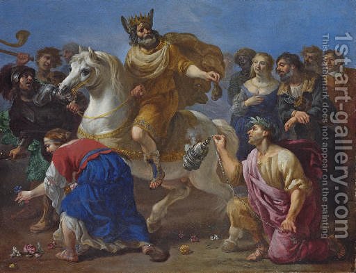 512x393 King Midas Michelangelo Cerquozzi Reproduction 1st Art Gallery - King Midas Painting