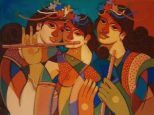 300x224 Paintings - King Of Queens Painting