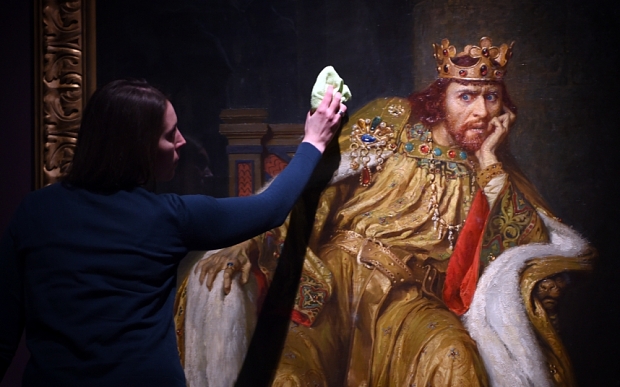 620x387 King John The Most Evil Monarch In Britain's History - King On Throne Painting