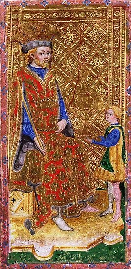 268x550 Medieval King On Throne Painting Posters By Vintage Designs - King On Throne Painting