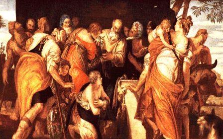 448x280 One Year Bible Blog May 14th Readings - King Saul Painting