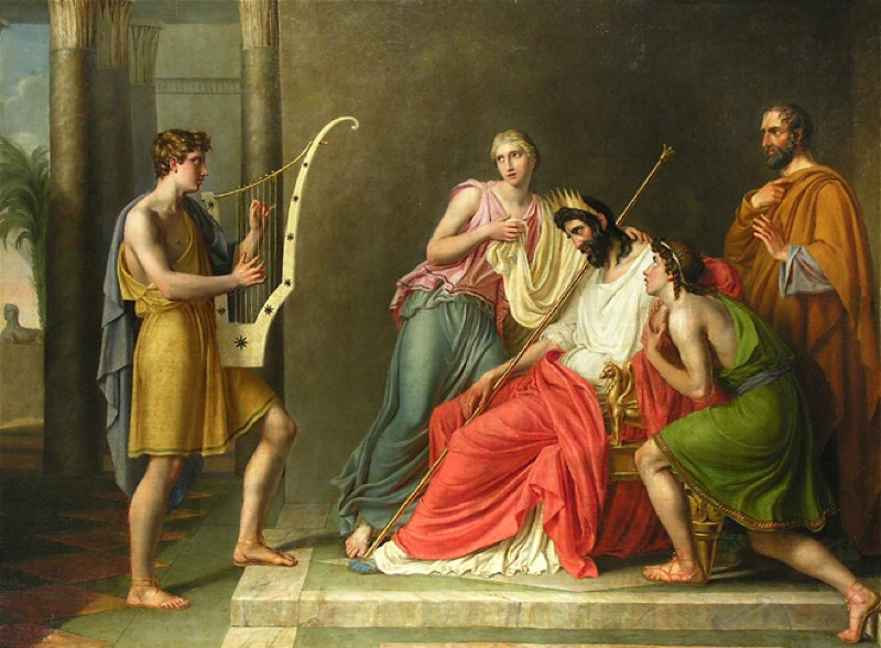 800x589 Paintings Of Saul And David As Romance Novel Covers - King Saul Painting