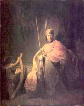 273x342 Tragedy Of King Saul - King Saul Painting