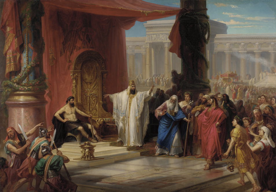 954x665 King Solomon And The Iron Worker Pafa - King Solomon Painting