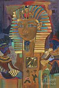 201x300 King Tut Paintings Fine Art America - King Tut Painting