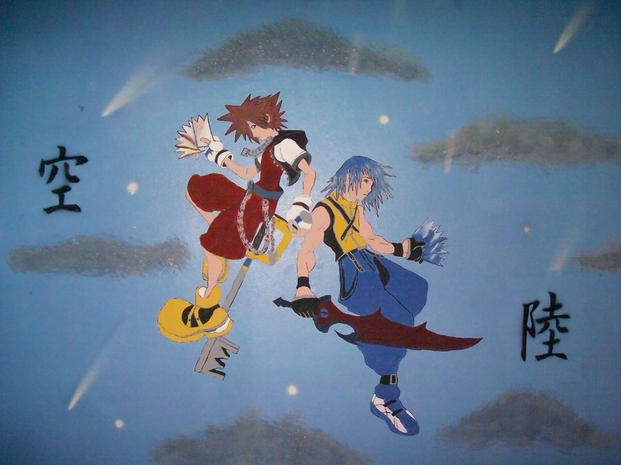 900x675 Kingdom Hearts Painting By Nommy San - Kingdom Hearts Painting