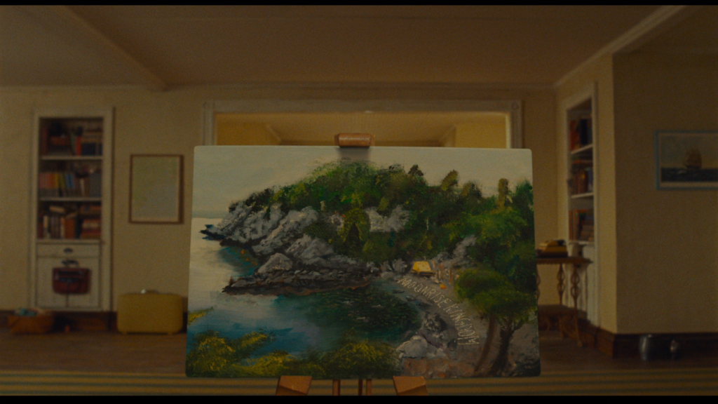 1024x576 Moonrise Kingdom Canvas Painting The Society Of The Crossed Keys - Kingdom Painting