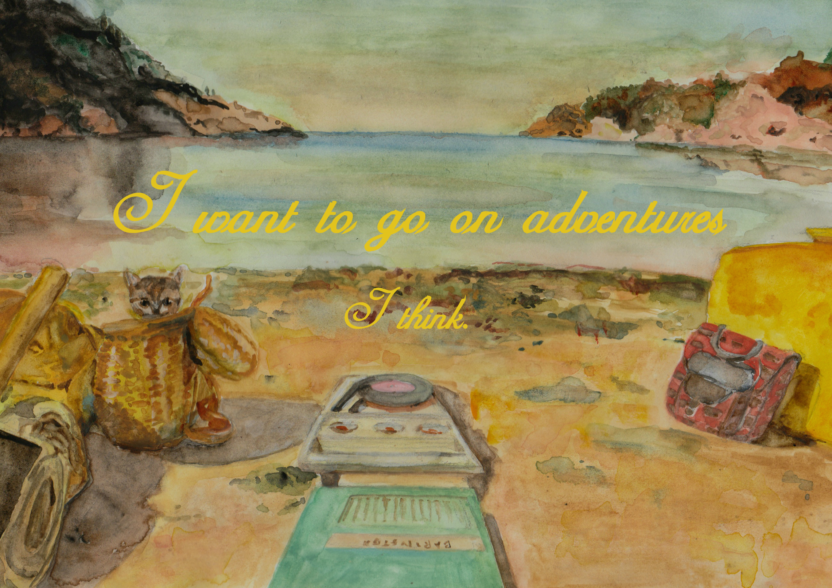 2710x1914 Moonrise Kingdom Painting A Sketch Of The Past - Kingdom Painting