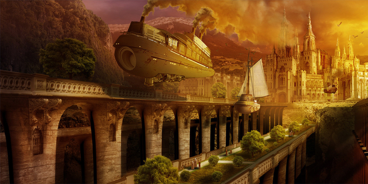 1200x600 Digital Painting Kingdom - Kingdom Painting