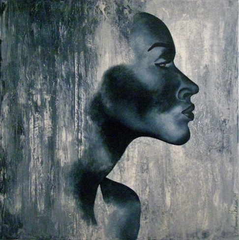 486x487 Where Y'Art Simple And Beautiful (Original Painting) By D - Kingpin Painting