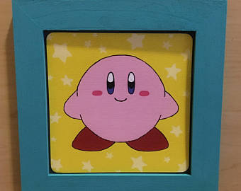 340x270 Kirby Painting Etsy - Kirby Painting