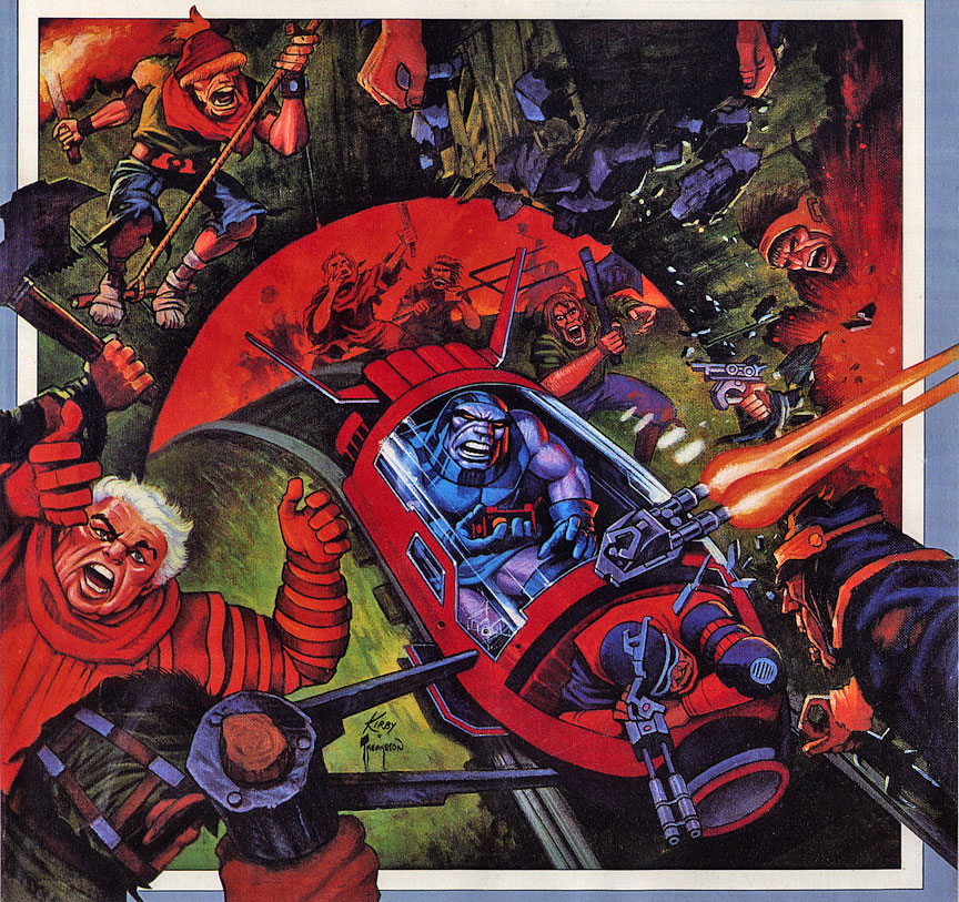 864x813 Tribute To Jack Kirby, Comic Book Artist Amp Legend From The Golden - Kirby Painting