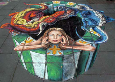 372x266 Street Painting Michael W. Kirby - Kirby Painting