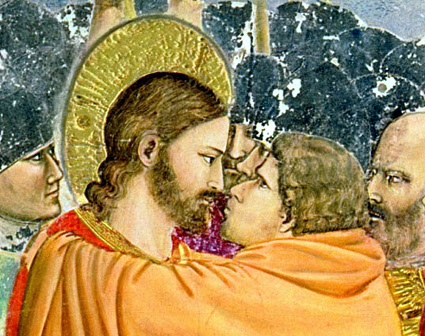 425x336 Judas Kiss Painting Giotto Emmock's Blog - Kiss Of Judas Painting