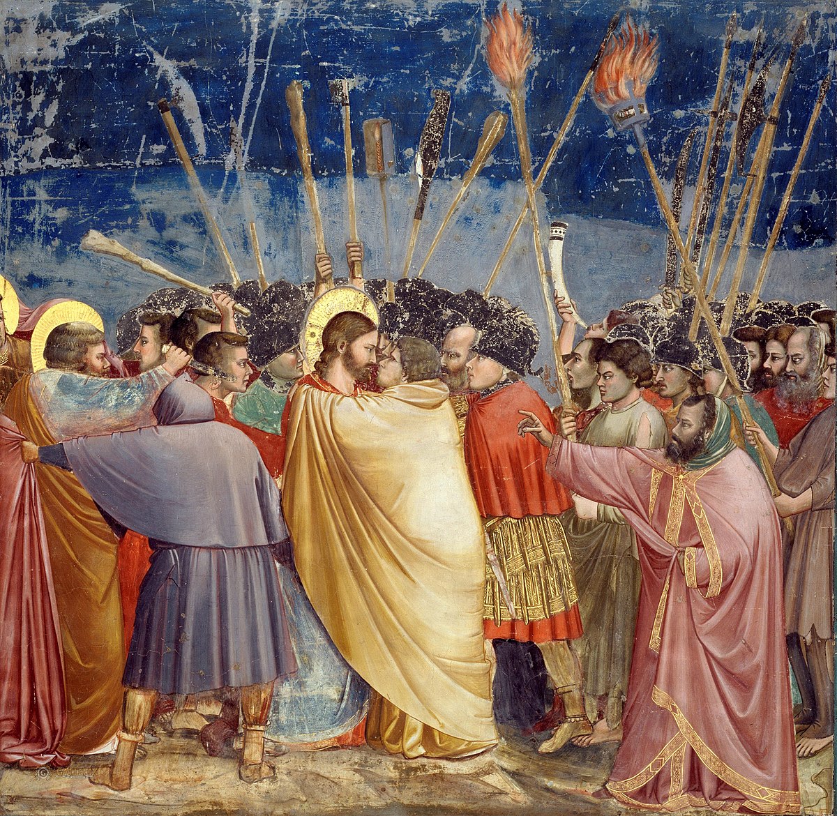 1200x1170 Kiss Of Judas - Kiss Of Judas Painting