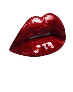 236x300 Lips Art Print, Fashion, Modern Art, Digital Art, Girls Room Decor - Kissing Lips Painting