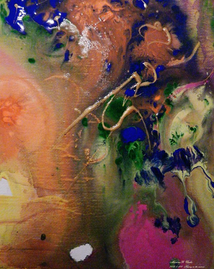 717x900 Kissing In The Mirror Painting By Marina R Raimondo - Kissing Painting Images