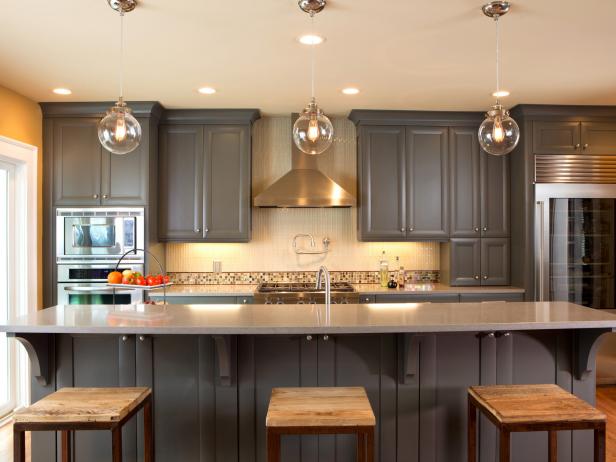 616x462 Ideas For Painting Kitchen Cabinets + Pictures From Hgtv Hgtv - Kitchen Painting