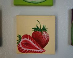 236x187 Still Life Oil Painting, Pears On Canvas, Cups And Fruit, 8x10 - Kitchen Painting On Canvas