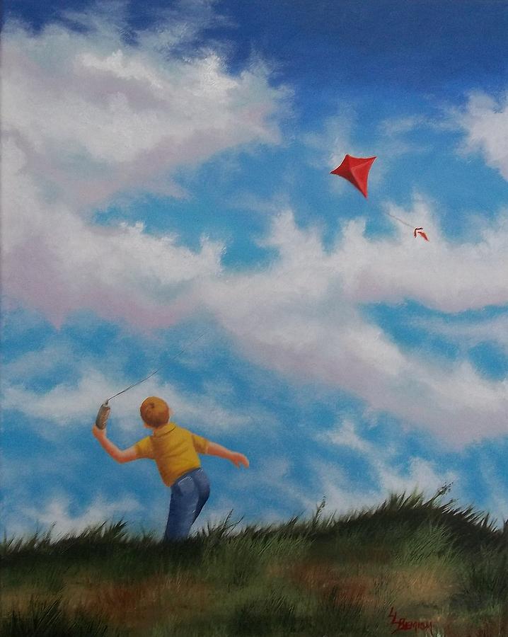 Напиши где находятся предметы на этих картинках the kite is in the sky