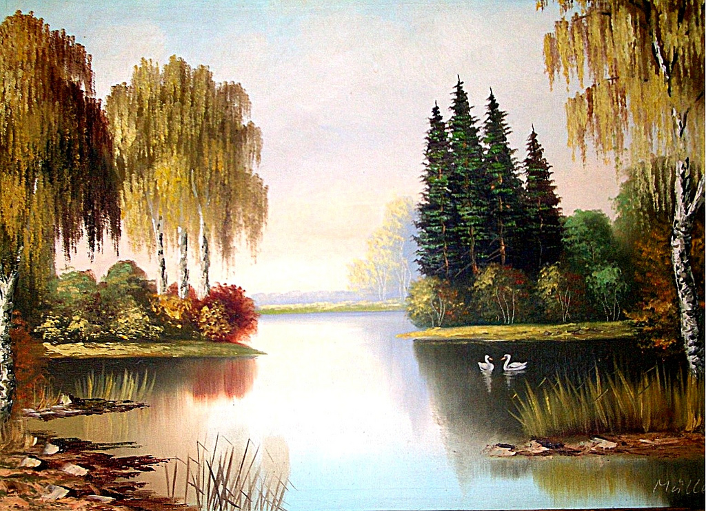 Kitsch Painting