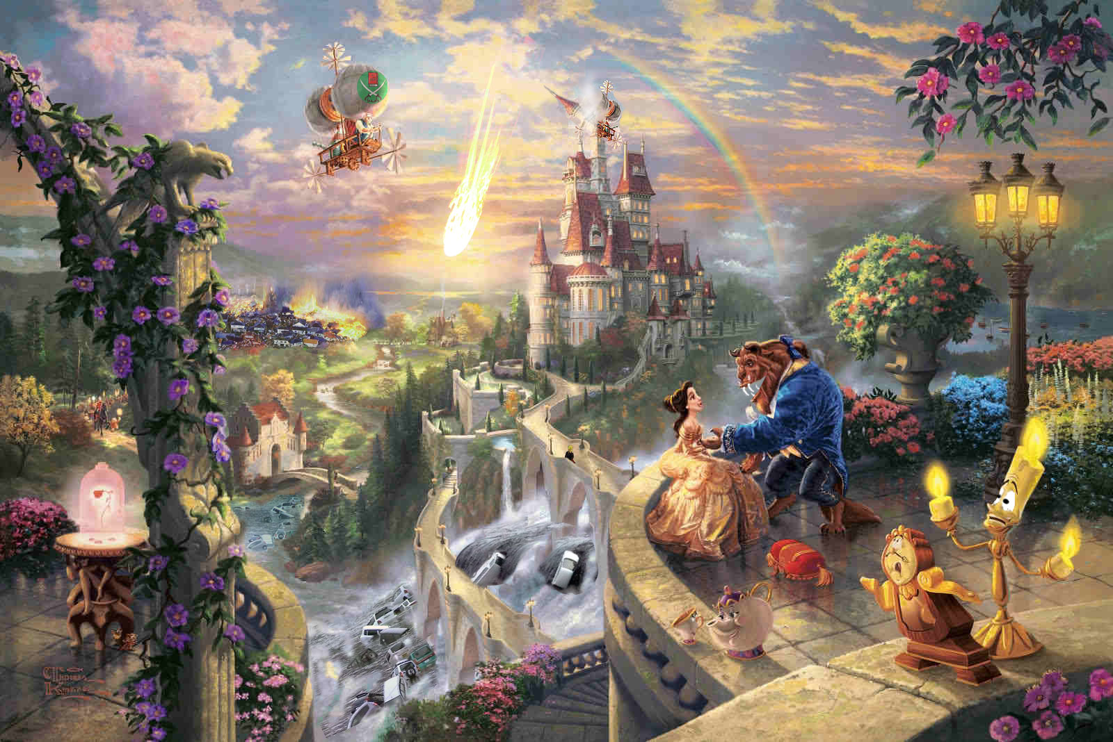 1600x1068 Kitsch Artist Thomas Kinkade Dies - Kitsch Painting