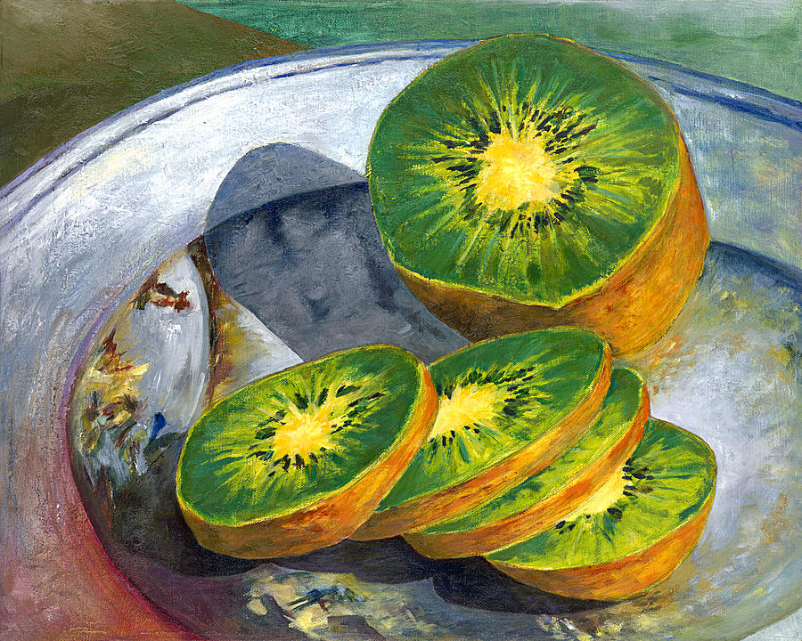 900x720 Kiwi Painting By Johnny Butler - Kiwi Painting