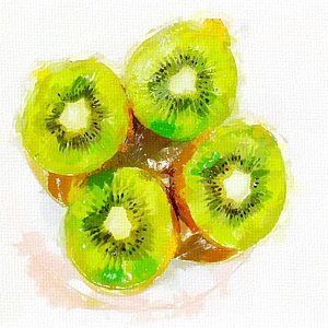 300x300 Kiwi Paintings Fine Art America - Kiwi Painting