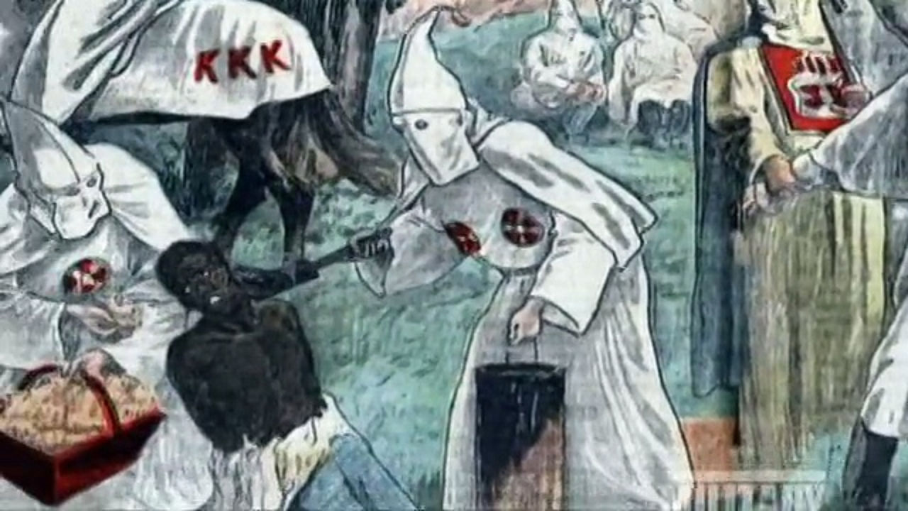 1280x720 The Mafia Vs The Kkk - Kkk Painting