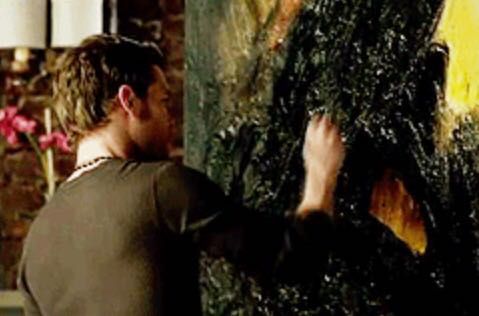 479x316 The Vampire Diaries Imagines - Klaus Painting