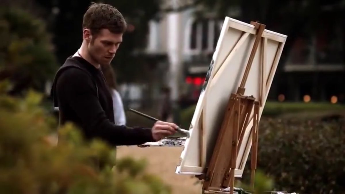 1200x675 Liv On Twitter Klaus Mikaelson Painting Is My - Klaus Painting.