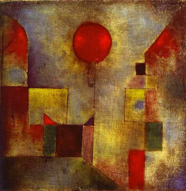 633x652 Red Baloon, 1922 By Paul Klee - Klee Painting