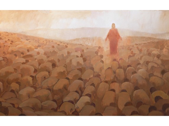 573x430 Every Knee Shall Bow Recommend Holder - Knee Painting