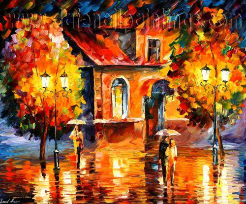 500x414 Modern Impressionism Palette Knife Oil Painting Kp004 [Kp004 - Knife Oil Painting