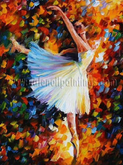 430x576 Modern Impressionism Palette Knife Oil Painting Kp035 [Kp035 - Knife Oil Painting