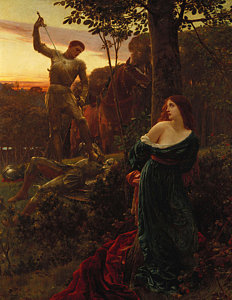 232x300 Knight Paintings Fine Art America - Knight And Lady Painting