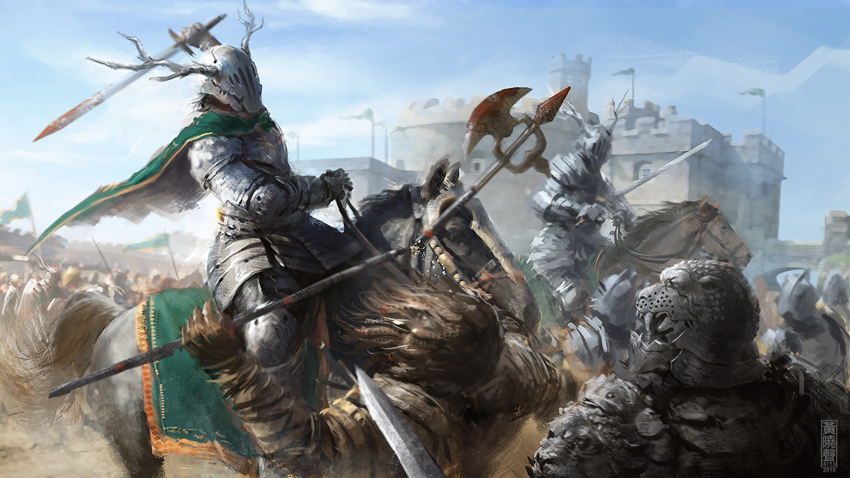 1200x675 Image - Knight Digital Painting