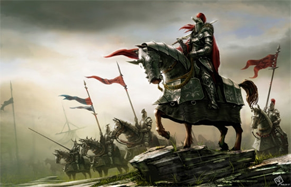 Knight Digital Painting at PaintingValley.com | Explore collection of ...