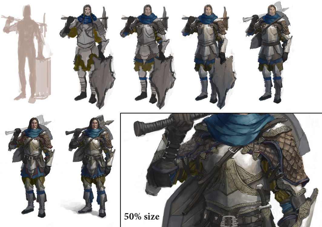 1063x752 Substrata Knight 02 - Knight Digital Painting