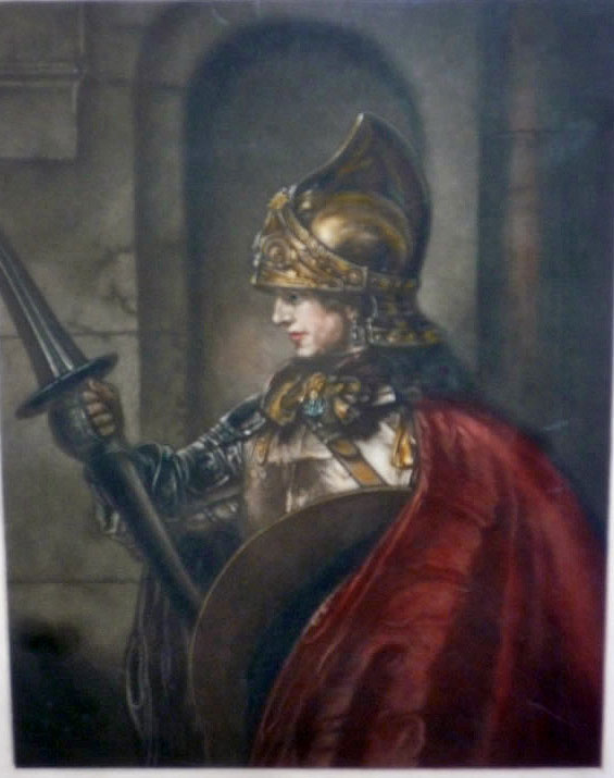 565x715 W.a. Cox - Knight Painting