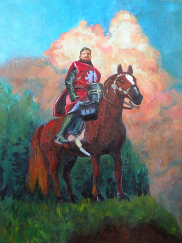 756x1006 Waitsel - Knight Painting