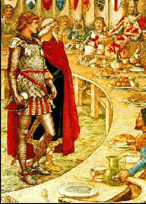 300x419 Hello! Seymourebel - Knights Of The Round Table Painting